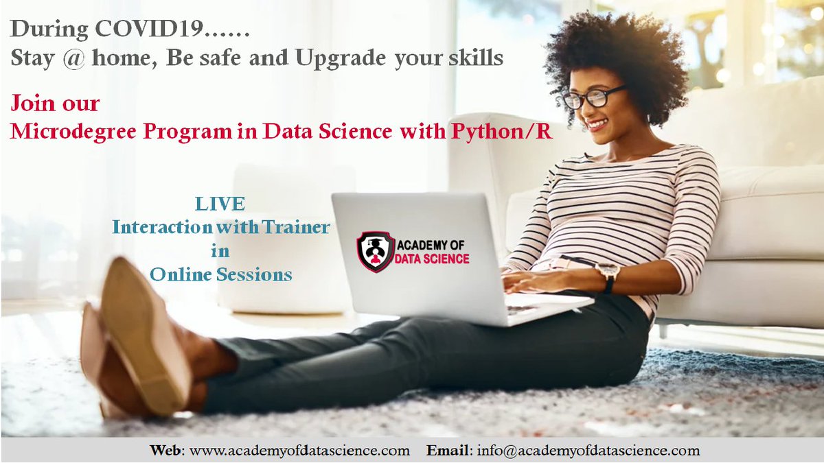 lrn2lead's tweet photo. #COVID19 having massive impact on industries &amp; changing life of Individuals resulting in #EconomicCrisis . We believe individuals should leverage this time in maximizing your knowledge of particular domains like #AI #DataScience  #Python #MachineLearning. Join our #OnlineClasses https://t.co/0HdENFH3mJ