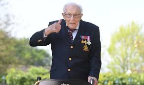 karren_brady's tweet image. Captain Tom Moore...I salute you! What an inspiration you are...now raised over £17million for the NHS - what an incredible achievement from an incredible man! 👏👏👏@captaintommoore