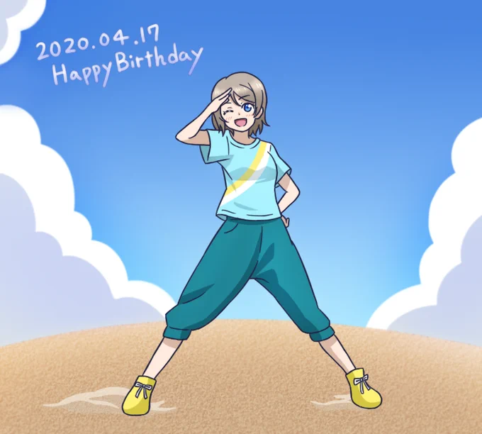 あらためまして、曜ちゃんお誕生日おめでとう#渡辺曜生誕祭2020#渡辺曜誕生祭2020今日描いたイラスト    &過去に描いた絵をまとめてみました!#渡辺曜生誕祭絵2020 