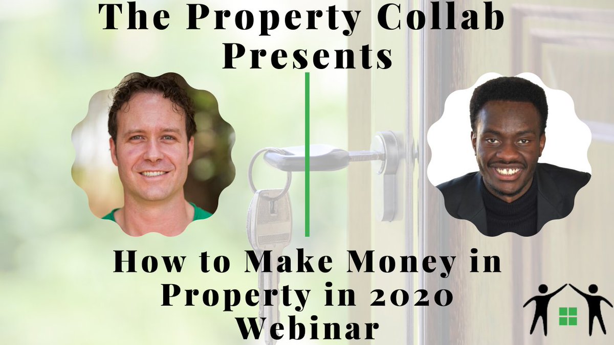 ThePropCollabZA's tweet photo. Don't forget to join us today for the Webinar on "How to Make Money in Property in 2020". Look forward to seeing you later (1pm CAT). https://t.co/vphzW9EQ7x #ThePropertyCollab  #Property #propertyinvestment 
#Day22 https://t.co/k8lodFjYeZ
