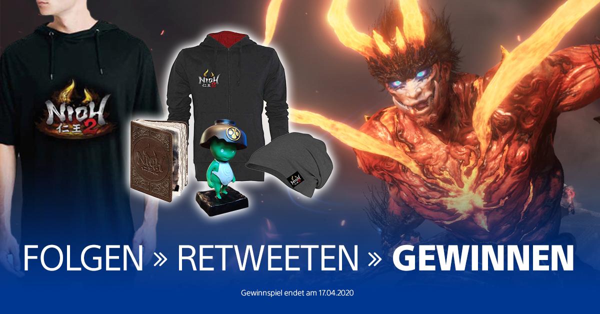 PlayStationDE's tweet image. Noch kurze Zeit: Wir verlosen drei #Nioh2-Fanpakete 😎 
#PS4 TNB: bit.ly/2RKxmot