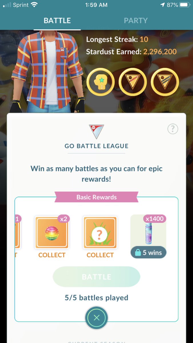 JRskatr's tweet image. Yup. Would have gone 5-0 had Niantic not taken my first win away from me... GGs. 👍🏼 #Lag #Lagg #Laggg #Bugs #Glitches @NianticEng #fireyourcoders #findbetterones #hitupSupercelltheyknowwhattheyredoing