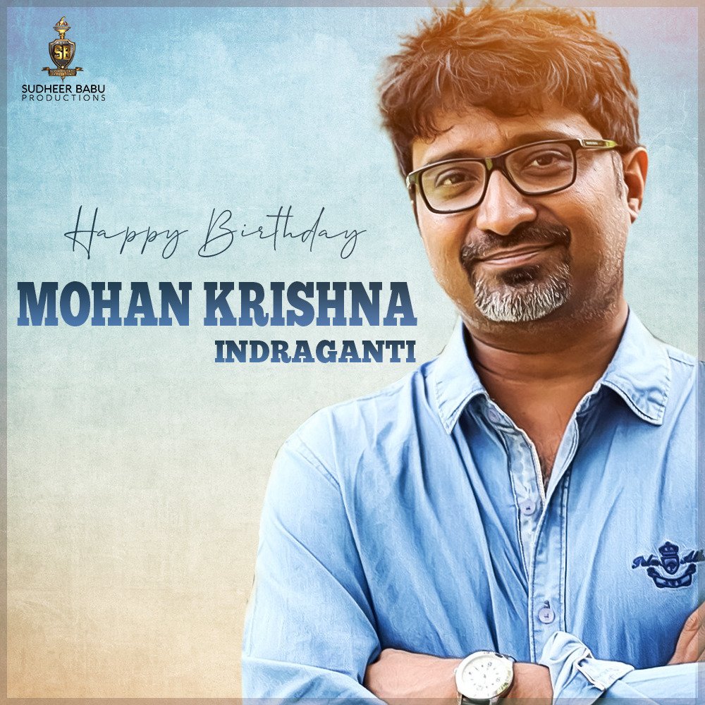 Wishing the brilliant Director @mokris_1772 Garu a very happy birthday. May your journey hit a new milestone with #V.
#HBDMohanKrishnaIndraganti