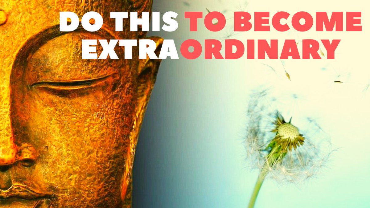 In this video, I discuss how to leverage the law of #impermanence to your #spiritual advantage, so that you can become the extraordinary human being you were designed to be.  youtu.be/u5wVHIYHXOQ