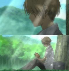 Oh... OHHH you like angst in anime... Fret not WE HAVE ANGST because Natsume is a sad boi but it gets better for him (love natsume takashi because he deserves love and affection)