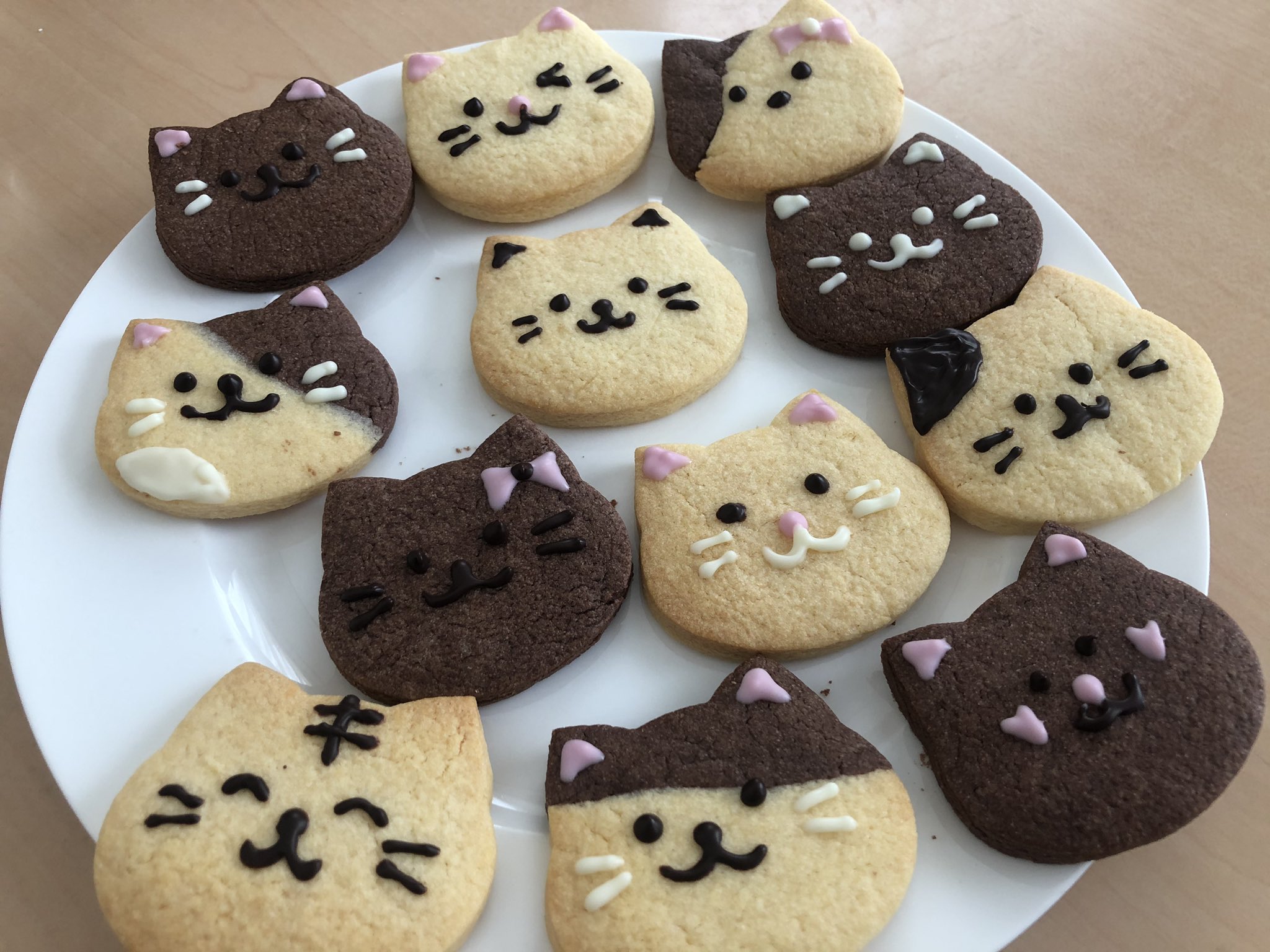 Chocochaton 猫スイーツ店 またまた にゃんこクッキー 猫 猫スイーツ 猫クッキー にゃんこクッキー 手作りお菓子 猫好きさんと繋がりたい おうち時間 T Co 3agsrjfdm2 Twitter