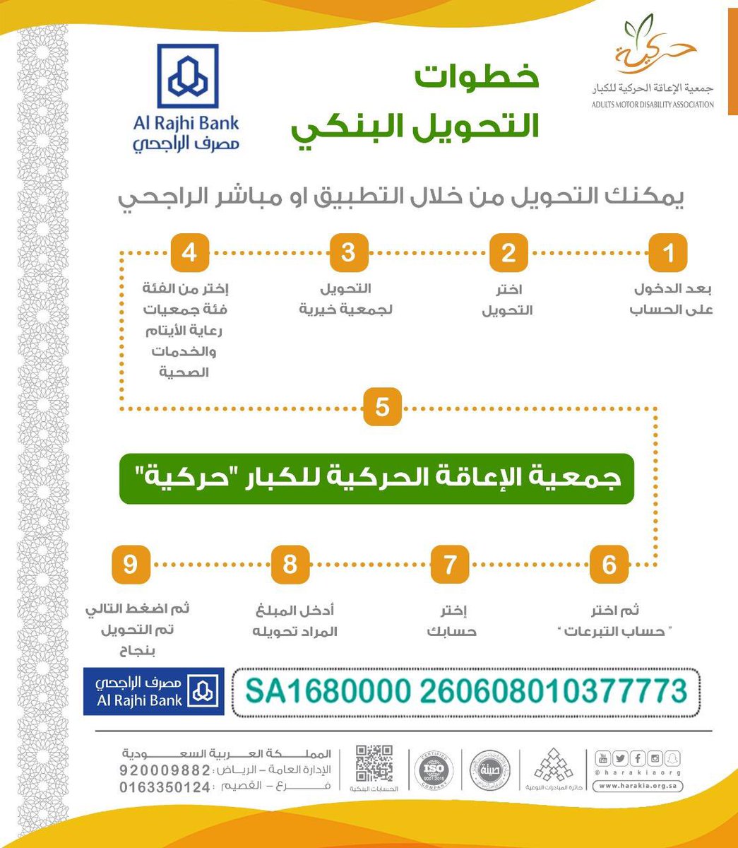 ساهموا بكفالة أسرة
شخص من ذوي الإعاقة 
بقيمة 500 ريال.
تشمل سلة غذائية وسلة وقائية
عبر جمعية الإعاقة الحركية .
. 
#حركية <a href="/harakiaorg/">جمعية حركية ♿</a>
#كلنا_مسؤول

-