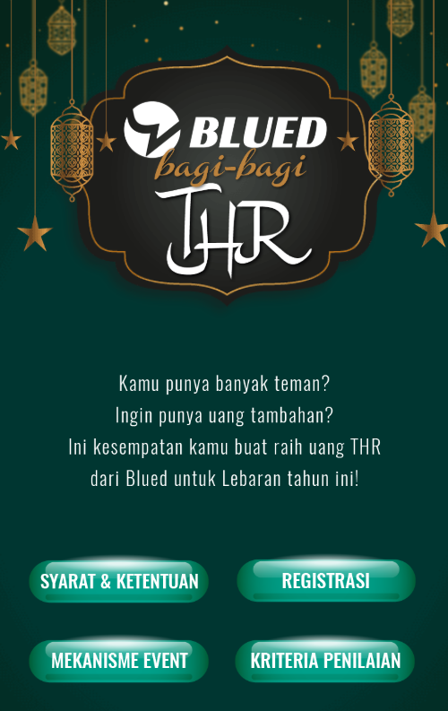 id_blued's tweet photo. Kamu punya banyak teman? lagi WFH jadi butuh uang tambahan? Ini kesempatan kamu untuk dapetin uang THR dari Blued di lebaran tahun ini!
Cek sekarang syarat dan ketentuannya sebelum klik registrasi ya. Semuanya ada di sini https://t.co/iIgNQ2vPO0
#bagi2 #THR #blued https://t.co/6mKFw5xURg