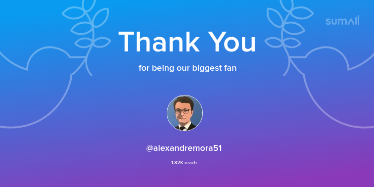 SebastienPelka's tweet photo. Our biggest fans this week: alexandremora51. Thank you! via https://t.co/JQMZvhSvBW https://t.co/qB8ozfUERu