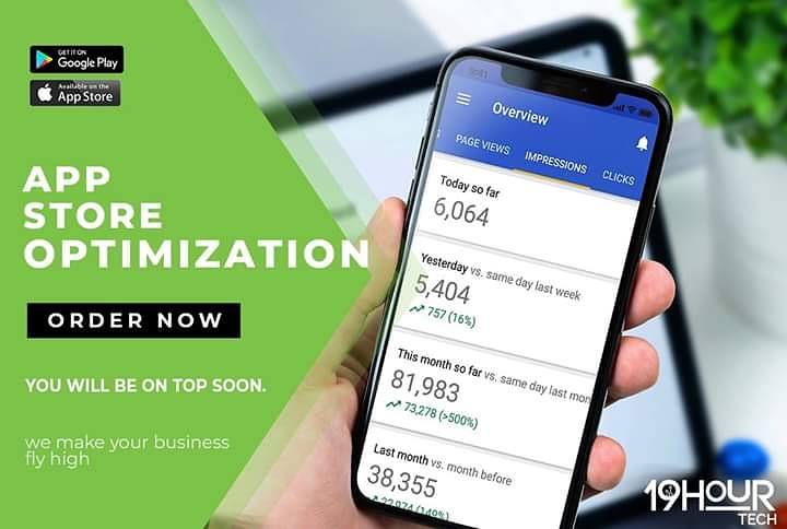 19hourtech's tweet photo. App Store Optimization
ASO Description is your only hope in fighting against the huge competition on both app store
#ASO #Keywords #asodescription #AppScreenshots #AppVideo #appoptimization #apppromotion #playstore #gameaso #Digitalmarketing
#19hourtech https://t.co/EsH11sDom2