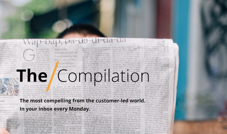 Happy Friday! Are you missing out on some crucial #customer, #employeeexperience, #customerexperience and #innovation news?  

Don't fear, The Compilation is here! buff.ly/2Fleq9b

Landing in your inbox Monday morning, an essential 3 minute read...