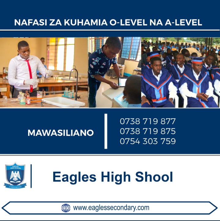eagleshigh_'s tweet photo. Tunaendelea kupokea wanafunzi wanaohamia kwa kidato cha I, III na V.
Wasiliana nasi kwa maelezo zaidi; 0738719877, 0738719875,0754303759
#EaglesHighSchool
#AlwaysAimHigh https://t.co/mQ22NZHUQa