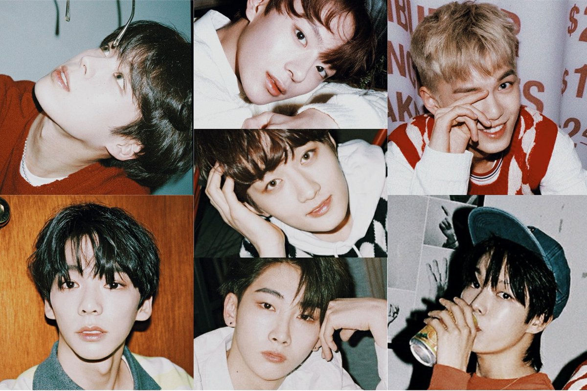 Verivery & Cherry Bullet Teaser photos (funny coincidence )Debut                 2nd cbfilm                    filmmonochrome        Orange/redCute concept      Strong concept