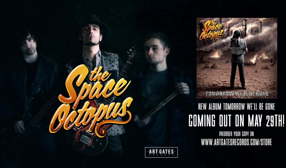 Metaltrip1's tweet photo. Single de #TheSpaceOctopus de su canción "Go On!". https://t.co/JAKchuhUv7 @ArtGatesRecords https://t.co/LXWYUMdwJG