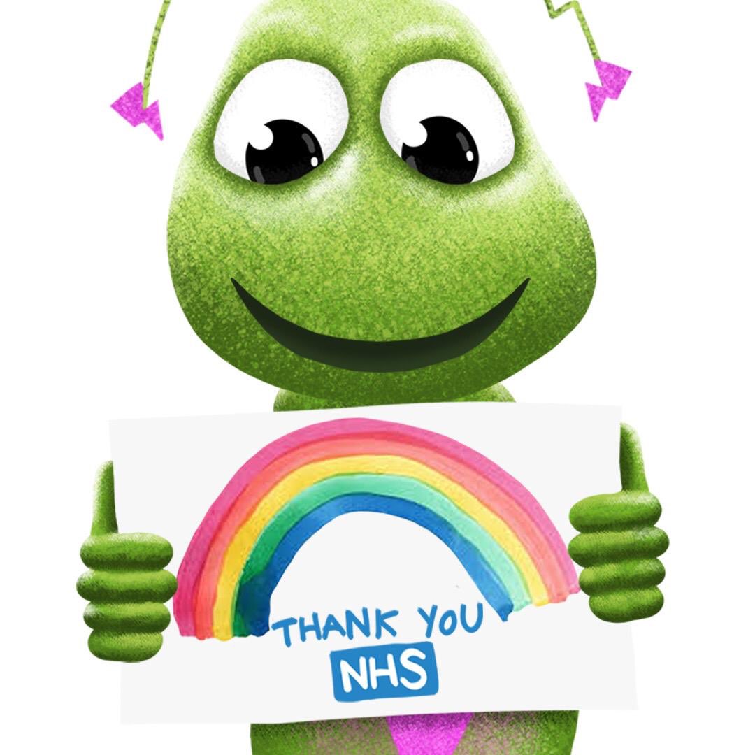 Last night I stopped over the #UK at 8pm to clap for the #amazing #NHS as I have been blown away by all of the brave humans continuing to go to work and care for people! Nice to see such an #incredible sign of #unity in support of the frontline staff! #ThankYouNHS #sparkialien