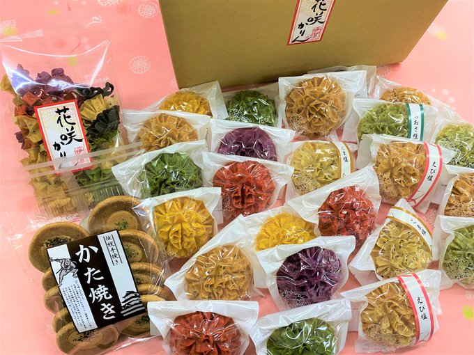 こんなにお花そっくりの揚げ菓子見たことある 花咲かりんの大人気シリーズは絶品 Sweetsvillage スイーツビレッジ