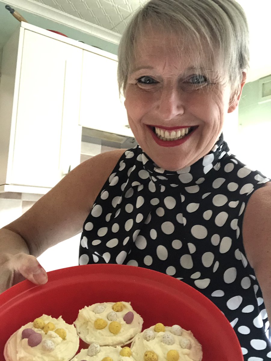 Cakes baked and off to work first day back yippee x