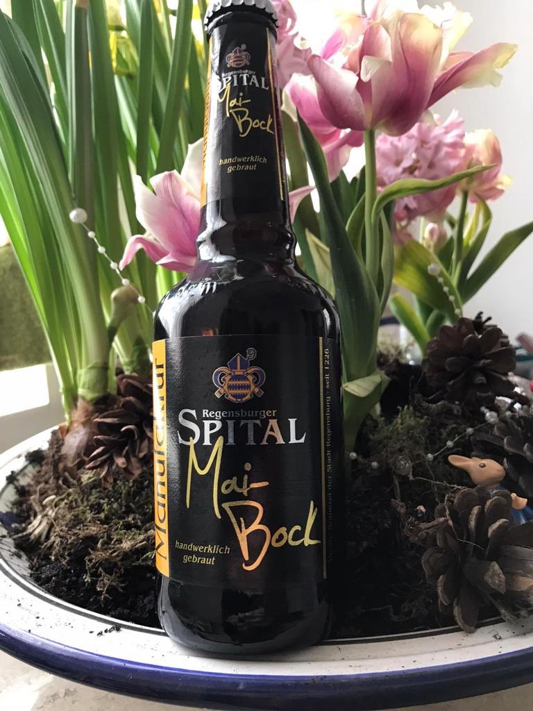 #spitalbrauerei Aktion zum Tag des Reinheitsgebots vom 20. April bis 24. April, zu jedem Träger Bier gibt es zwei Flaschen #maibock gratis dazu, probieren geht über studieren #spital