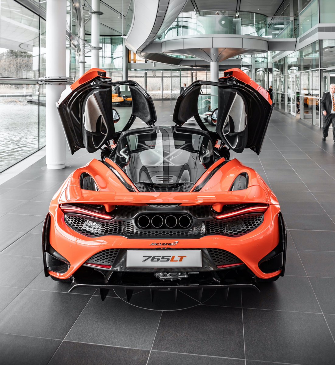 McLarenAuto's tweet photo. The new 765LT. A car that has a legend to live up to. Pictured here after its unveiling at the #McLarenMotorshow, earlier this year. https://t.co/PwUV9tHDgV