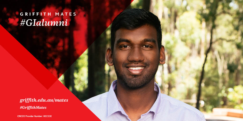Now is the time to celebrate our remarkable #GIalumni, starting with Joshua from India (Griffith Mates Class of 2019). Read more here: bit.ly/3bgycB5⭐️ #GriffithInternational #GELES #GriffithUni #StudyQLD