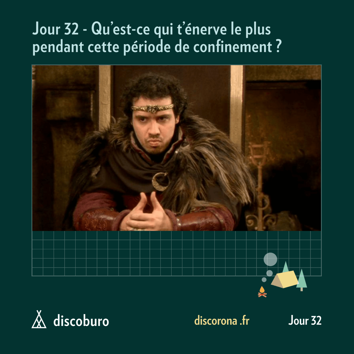 Hier, on voulait savoir ce qui vous manquait le plus et aujourd'hui...🥁
Dites-nous ce qui vous énerve le plus pendant cette période ?
Lâchez-vous, ca reste entre nous et des fois ça fait du bien.😉
Répondez en commentaire ou sur discorona.fr
#ConfinementJour32