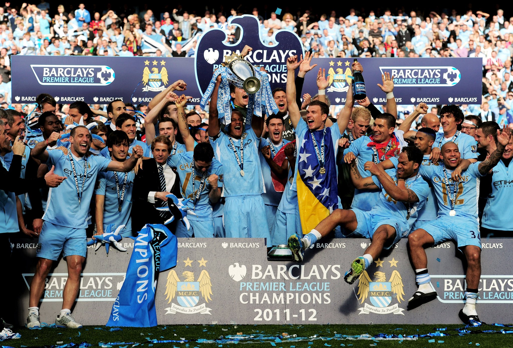 Manchester City won 2011-12 EPL title on this day in sports