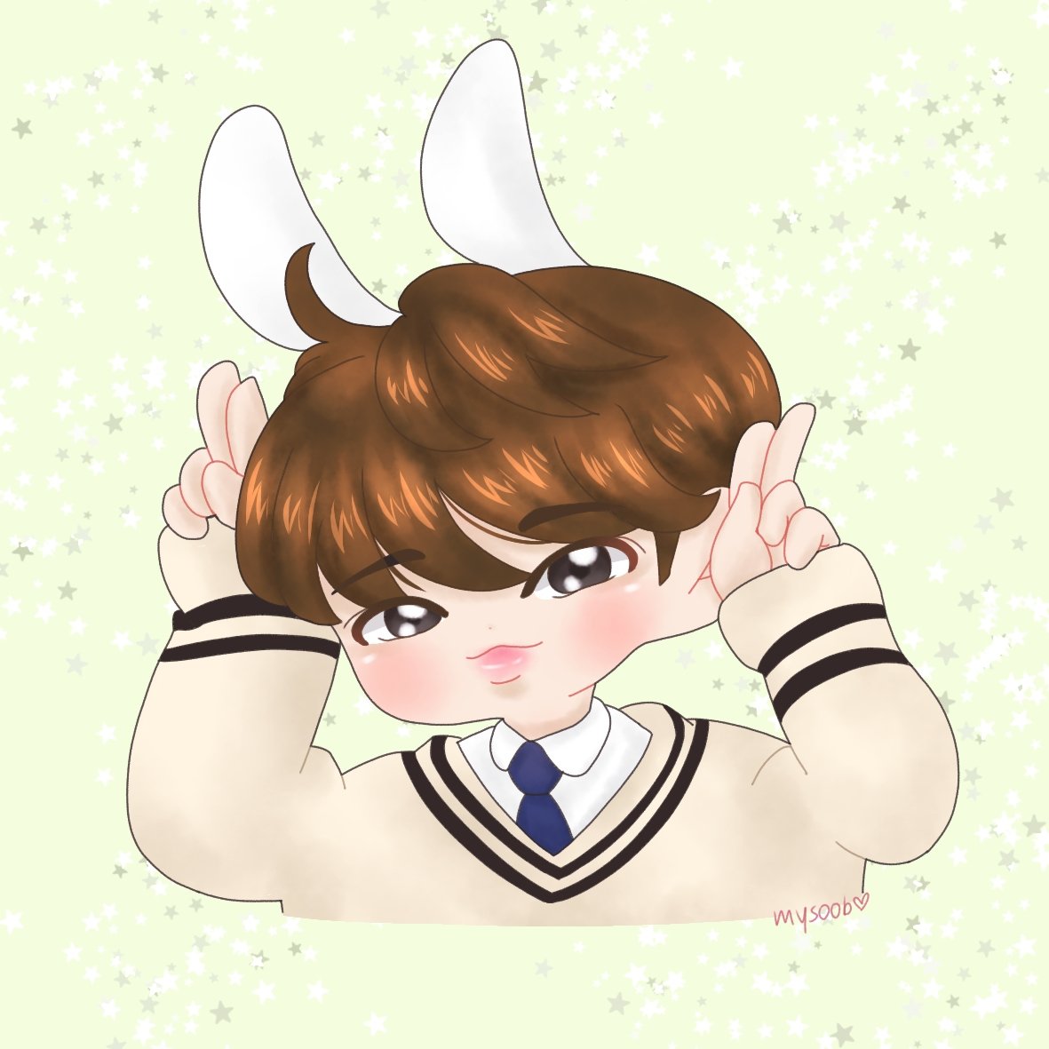 mysoob_txt's tweet photo. Bunny Binnie 💚🐰💚

#TXTfanart #TOMORROW_X_TOGETHER #TXT #투모로우바이투게더 #SOOBIN #수빈 #mysoobart https://t.co/6TYNsrFINq