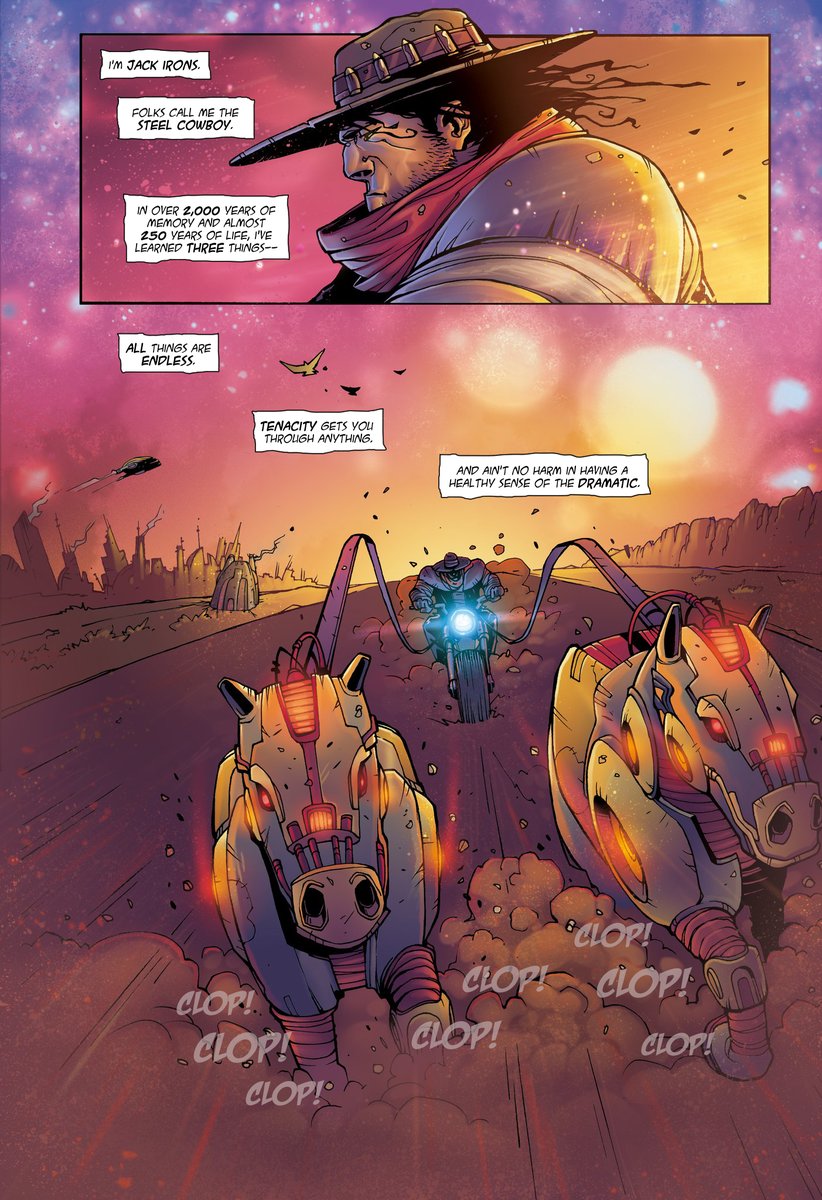 cowboy_steel's tweet photo. Less than 23% to go.

less than 23 hours to go.

The best of the #WeirdSpaceWest NEEDS YOU to help make it happen once again!

Immortality Meets Reincarnation during the Galactic Endtimes!

#Comics #Crowdfunding #Creators4Comics 

Link: https://t.co/p1Eqs4tnke https://t.co/CooZtzym7O