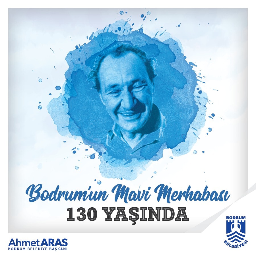 "Deniz baştan başa masmavi bir gülüştü"
İyi ki doğdun Bodrum'un Mavi Merhabası...
#HalikarnasBalıkçısı