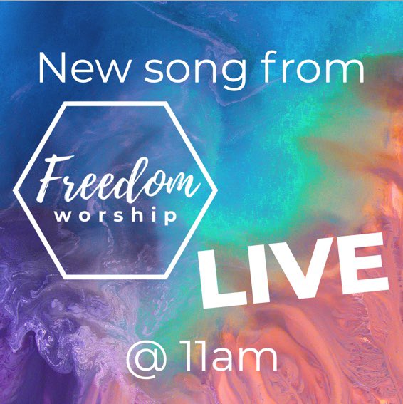 Brand new song from Freedom Worship 👏, tune in at 11 on Church Online. 

lifedestinychurch.online.church