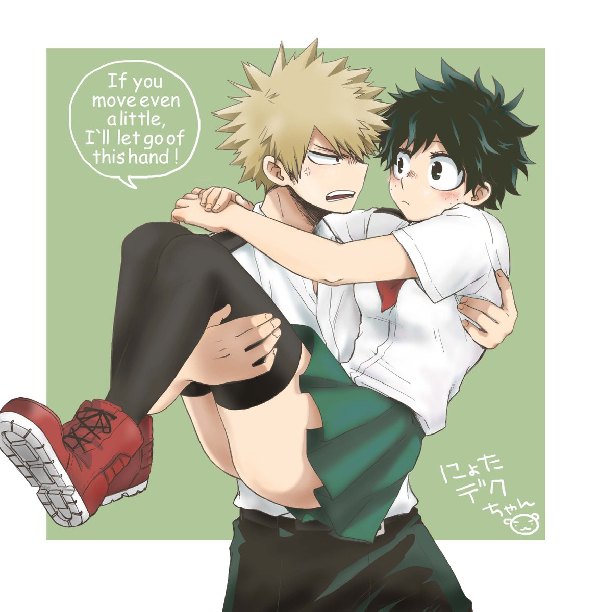 ヒロアカ キャラ設定を見る度に毎回勝デクの身長差サイコーだな W てしみじみ思う 綾太 勝デク垢のイラスト