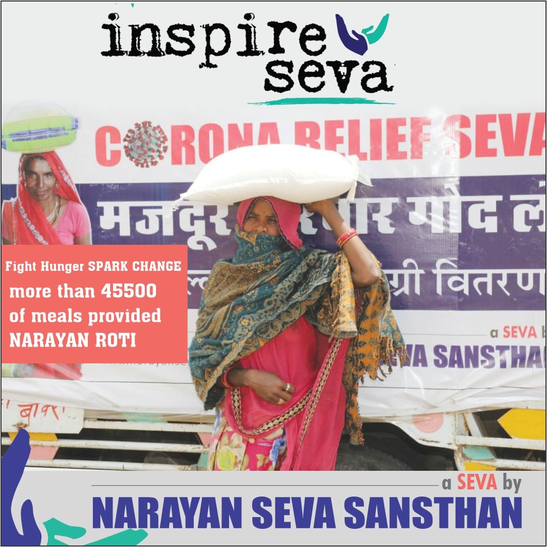 narayanseva_'s tweet photo. "A glimpse of one of the many journeys of our #RotiRath!
Everyday people are distributed with free food with our #narayanroti initiative.
#StayPositive_StaySafe #Staysafeathome #Nssmitra https://t.co/jSvwWcsbcX