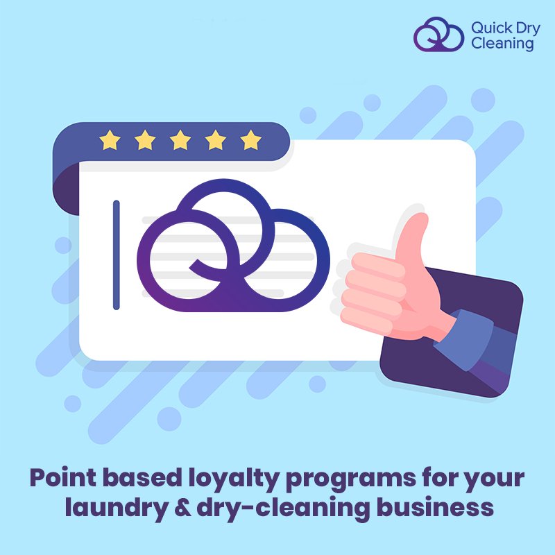 drycleaningpos's tweet photo. Point-based loyalty programs for your laundry & dry-cleaning business
#qdcsoftware
#quickdrycleaning
#quickdrycleaningsoftware
#laundrybusiness
#drycleaningbusiness
#qdcfeatures https://t.co/d8YnSPFuqa