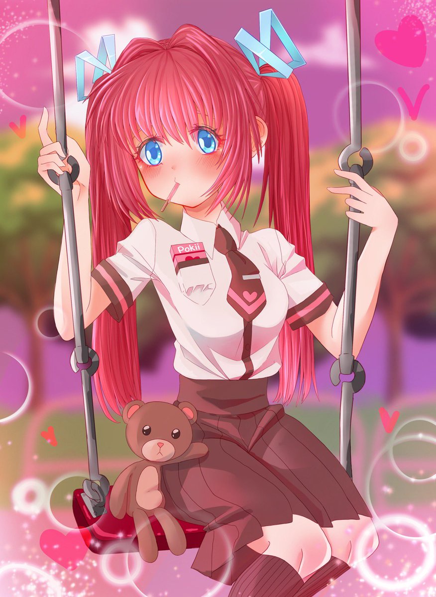DrawnCutely's tweet photo. Just a cutie in a swing!
#kawaiigirl #anime #AnimeArt #kawaiiart #AnimeGirl https://t.co/bwqTlI6KvP