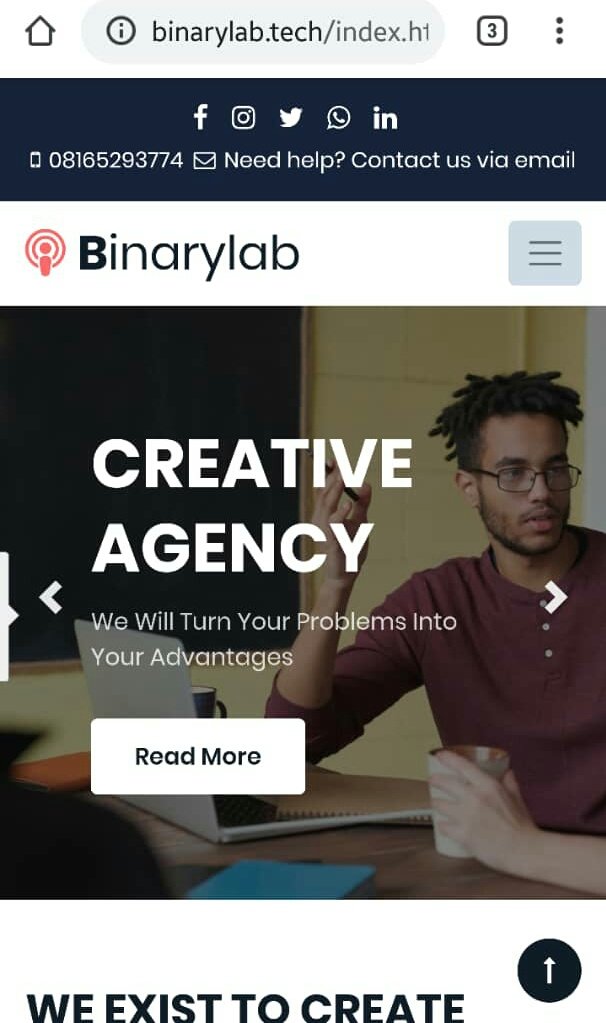 Binarylabng's tweet photo. Let give you a tasty of dynamic web pages #binarylabng #WebsiteReviews #mobileapp #ui #ux #babzmill @babzmill https://t.co/njFD5c4Fav