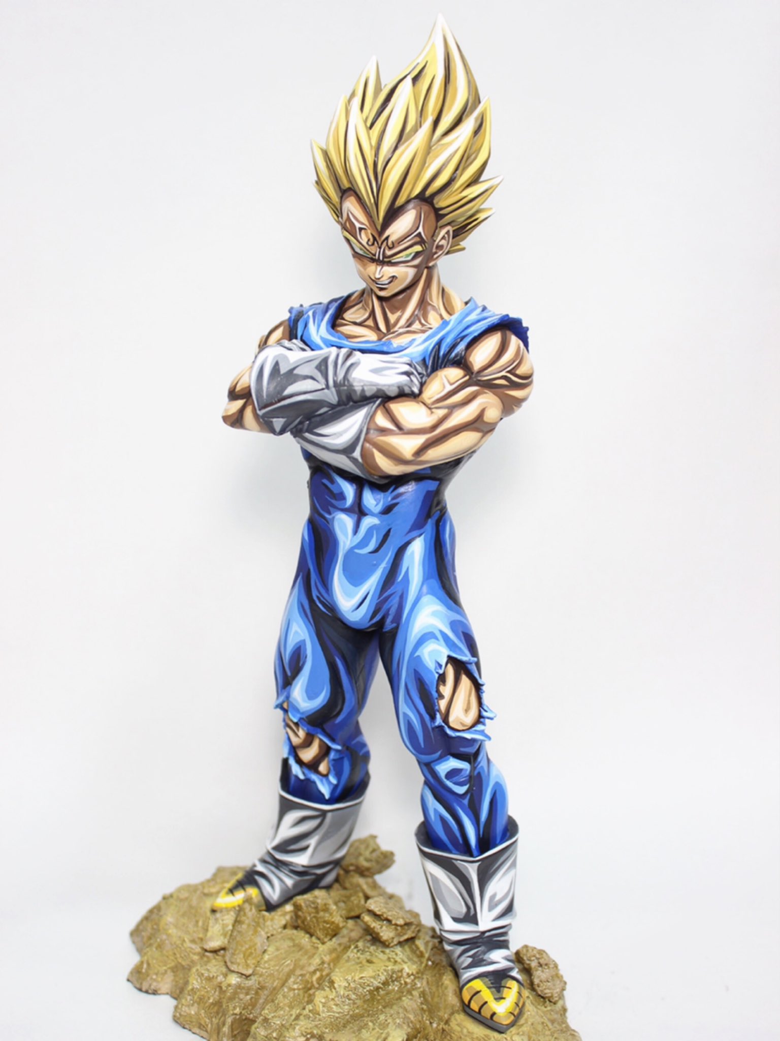 Yahoo!オークション - リペイント 魔人ベジータドラゴンボールZ