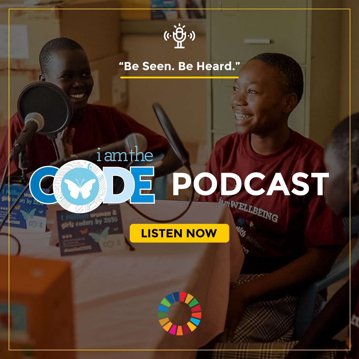 A true honour to share this. Every day I wake up I think about young girls &amp; their day to day life of as a refugee, but our girls are resilient &amp; their voices are beyond powerful 🦋- Listen to Episode 1 of #Kakuma Refugee Girls🎙Thanks <a href="/UNHCR_Kenya/">UNHCR KENYA</a> - anchor.fm/iamthecode 🎧✨