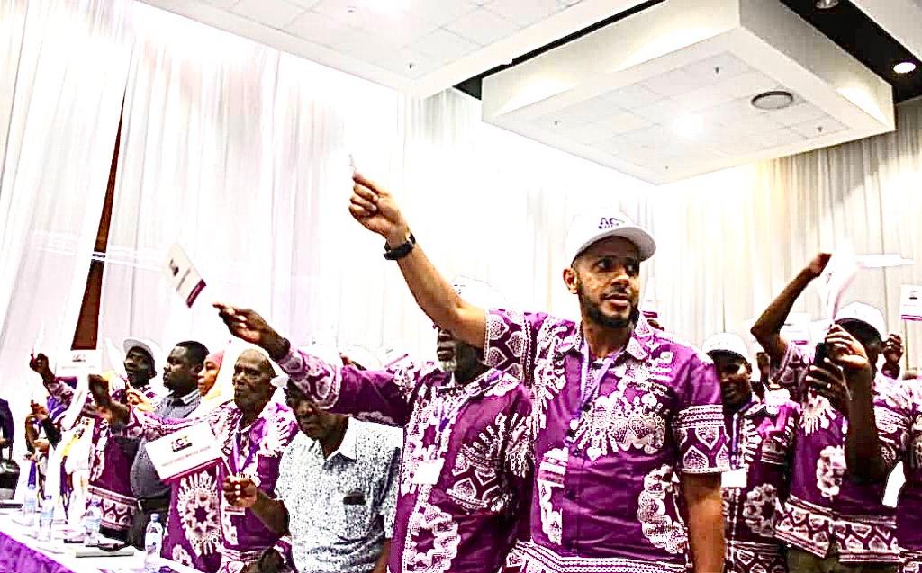 IsmailJussa's tweet photo. "Despite the difficult, trying and uncertain times, both domestically and internationally, I have never been as optimistic about our future as I am now." - @zittokabwe #ACTBriefing https://t.co/Tkx7CFuDMZ