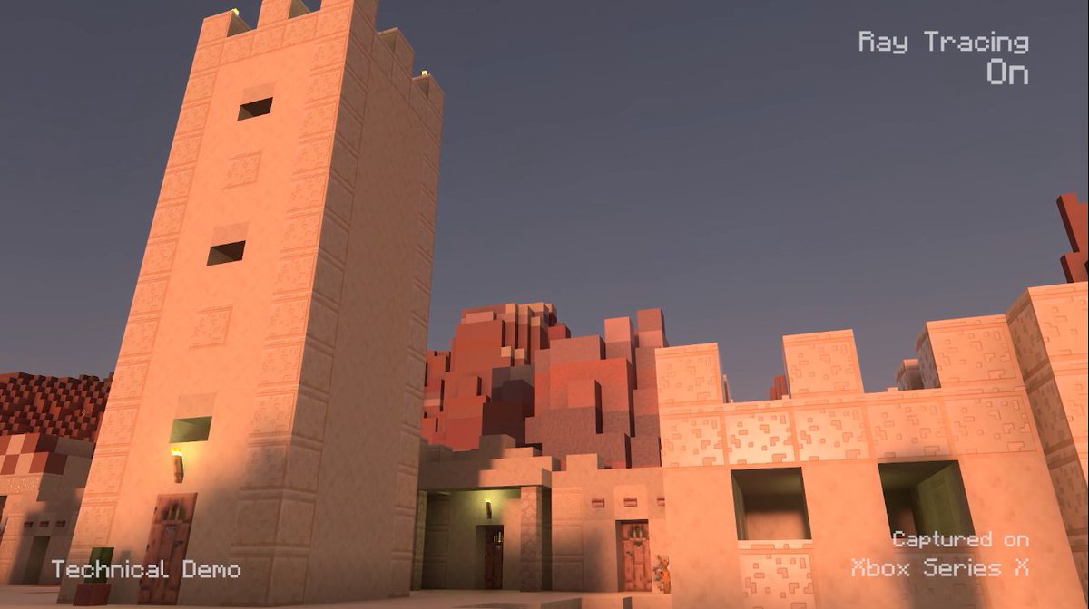 Psycobaker Perfect In Dark Minecraft Xbox Series X Dites Vous Que Minecraft Dxr 1 1 Path Tracing A Ete Porte Sur Xbox Series X Par Une Seule Personne En 4