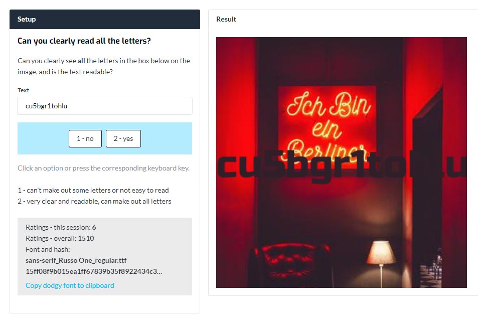 We may have been quiet on Twitter, but we've been busy in the lab developing lots of powerful new technologies for automating design. Here's an example of the training dashboard we have developed for training a neural network to make text readable. #AI