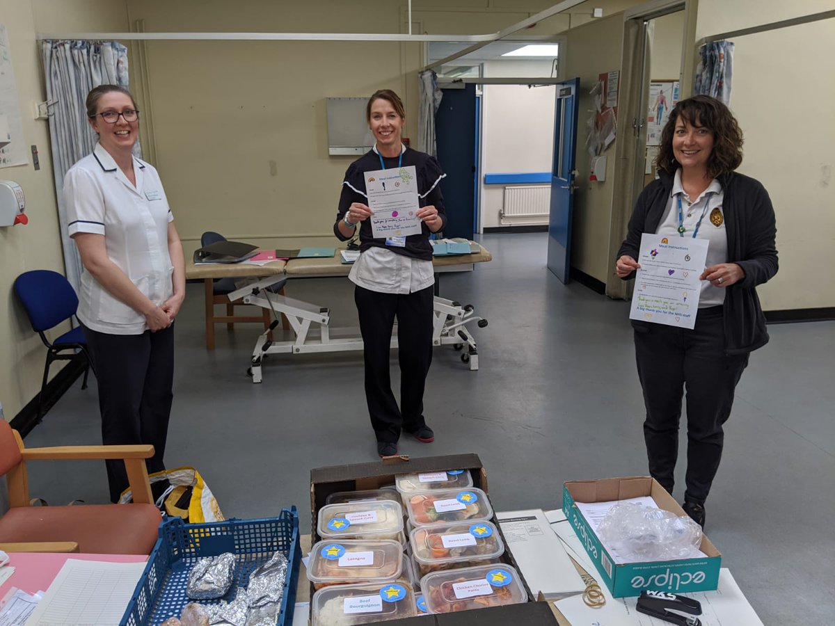 uhltherapy's tweet photo. A huge thank you to @accesscatering and the Jorgenson family for the delivery of hot meals to therapy teams at LGH today! The staff absolutely loved them, what a treat! 

@Leic_hospital https://t.co/tzvktn8K1Z
