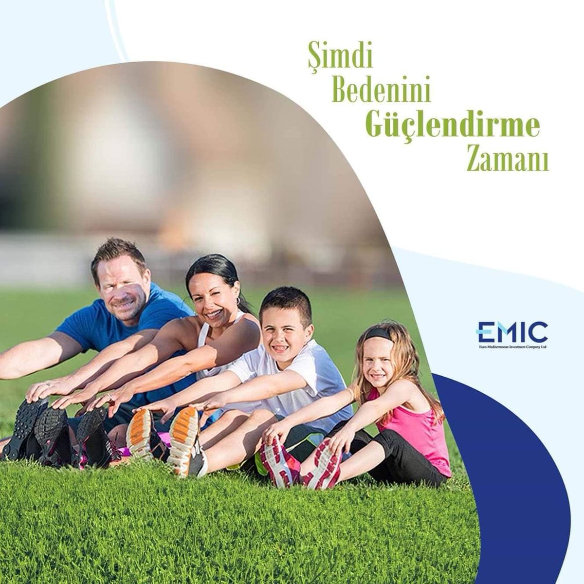 Sağlıklı bir bağışıklık sistemi için şimdi ailecek bedeninizi güçlendirme zamanı ☺️💪👨‍👩‍👧‍👦 #evdekal #sağlıklakal #stayhome #stayhealthy #kıbrıs #emic #lefkoşa #girne #güzelyurt #mağusa #iskele
