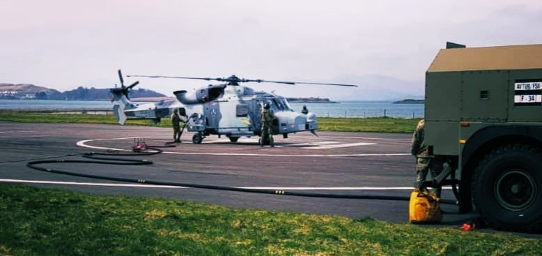 TSW have deployed to Scotland as part of the Aviation Task Force COVID Support Force. We are working with aircraft from @1_Regt_AAC @ArmyAirCorps @RAFBenson and @RAF_Odiham to support the #NHS in the fight against coronavirus #InThisTogether #coronavirus #CovidSupportForce 💙🇬🇧