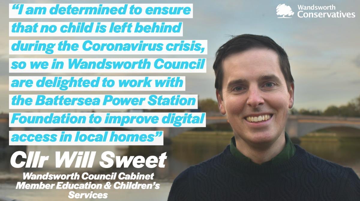 👇⚡️Our pioneering new scheme gets phone vouchers and laptops to Wandsworth families to ensure young people can keep up with school
📱👨‍💻 📚 No child should be left behind during coronavirus because of digital poverty