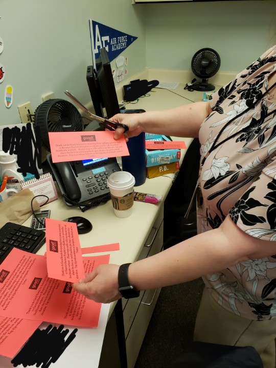torzilla37's tweet photo. Big THANK YOU to @goodsnacksbars for donating 600 protein bars to our #frontlineworkers in the #hospital during the #COVID19 pandemic! We just distributed as many as we could to our nursing units and ancillary staff. https://t.co/307u6DJhUN