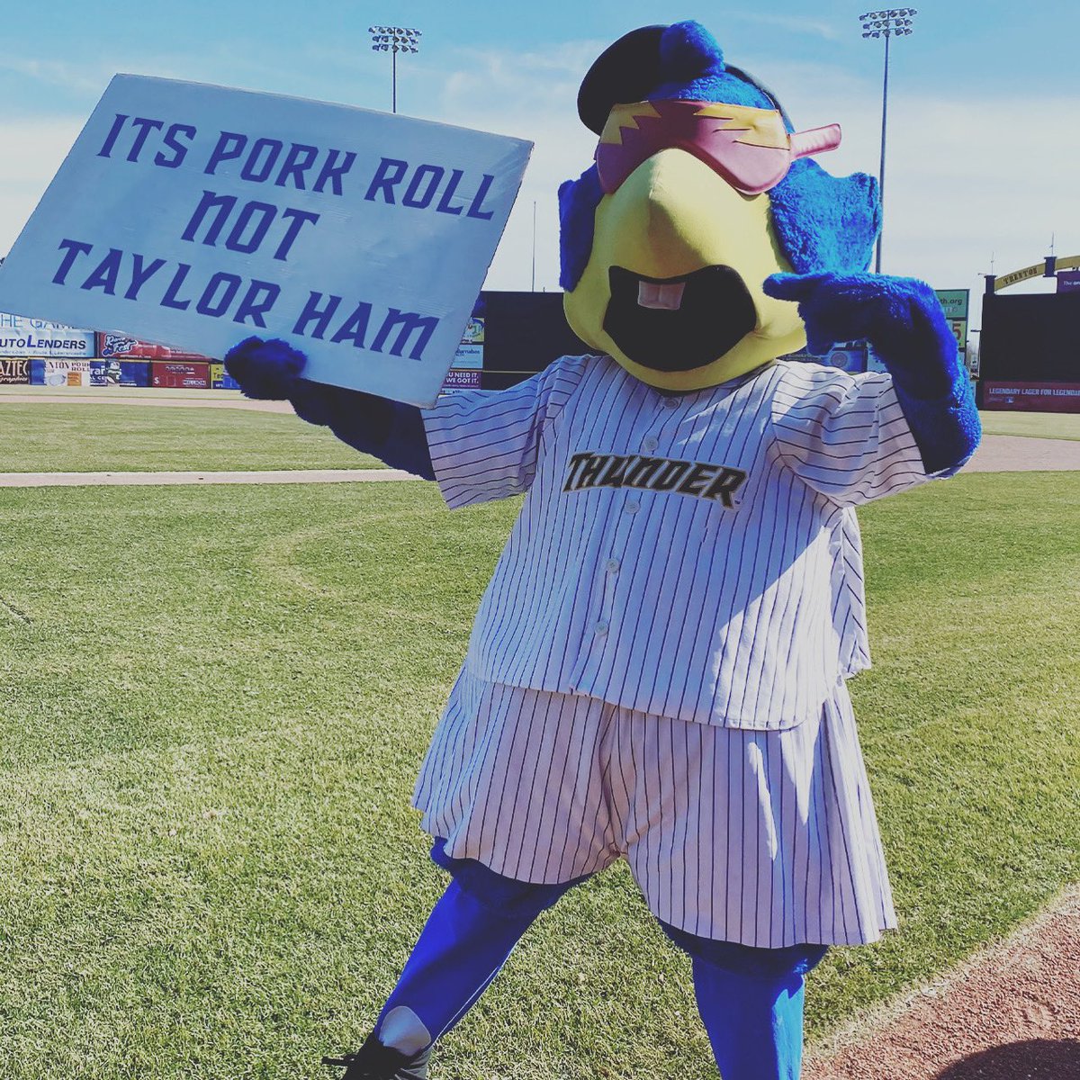 TrentonThunder's tweet photo. HAPPY NEW JERSEY DAY! Reply with your favorite โJersey Themedโ memes!!!!! #ThunderSpirit https://t.co/KxIGPzpws4