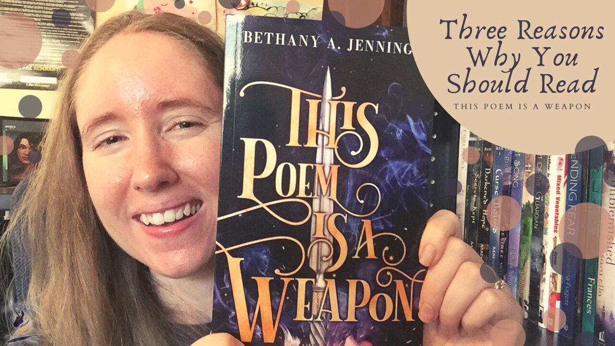 laura_a_grace's tweet photo. Happy #BookLove Friday!

If you enjoy reading #poetry, here are three reasons why I think you should check out her poetry collection, #THISPOEMISAWEAPON!

AND a special #authorinterview with @simmeringmind on my blog!

https://t.co/4i7woiD9dC

#FridayReads #goodbooks #IndieApril https://t.co/hP22F4wyMf
