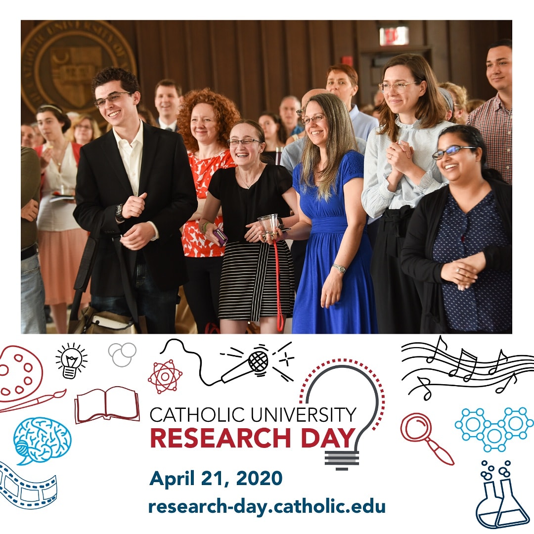 CUA_engineering's tweet photo. Nothing stops research😊 Join us for a historic virtual event!! Save the date! This year Research Day will take place on April 21, 2020. Read more about it here https://t.co/SbtNp0979z
#CUatResearchDay #CatholicUEngineering https://t.co/6TvKFynpp9