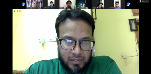 medaud1's tweet photo. ๐Demo Session in progress by @zakirxplore on Custom Notification Actions using Apex code Rest API Included Test Class on #Salesforce during the #anhourofcode organized by #TrailblazerCommunity of #Bangladesh today.
#LockdownLearning #giveback #BAM https://t.co/n7i3EK6WLB