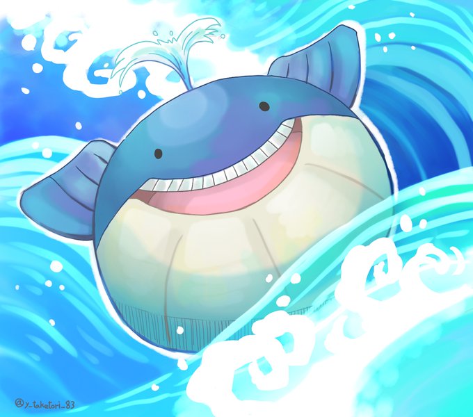 ホエルコのtwitterイラスト検索結果